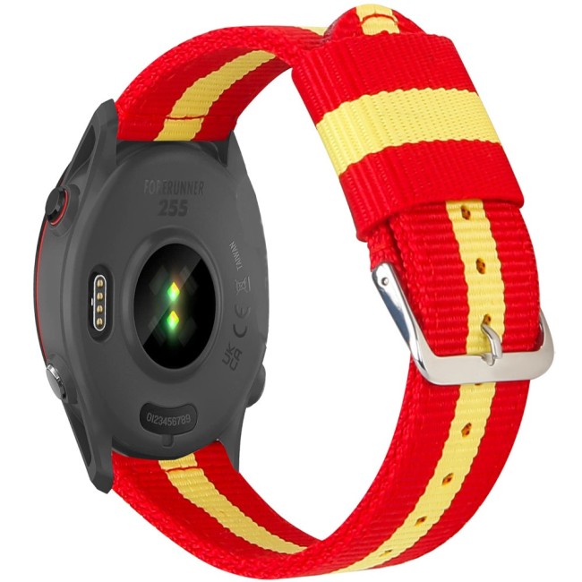 Estuyoya Correa nylon Garmin Forerunner 255 España rojigualda