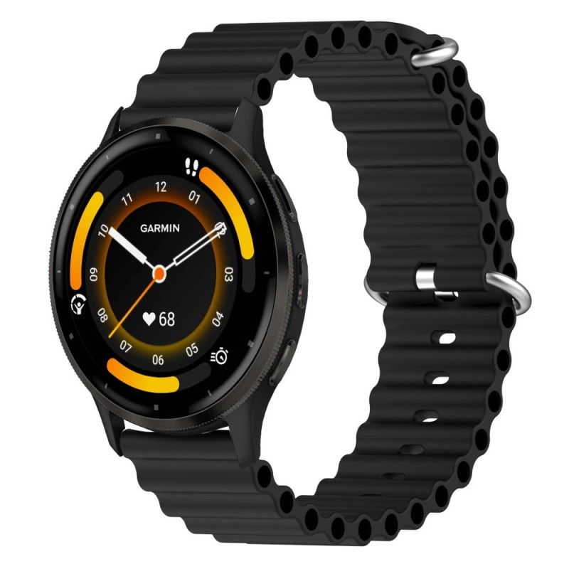 Estuyoya Correa silicona Ocean Garmin Venu 3 negro