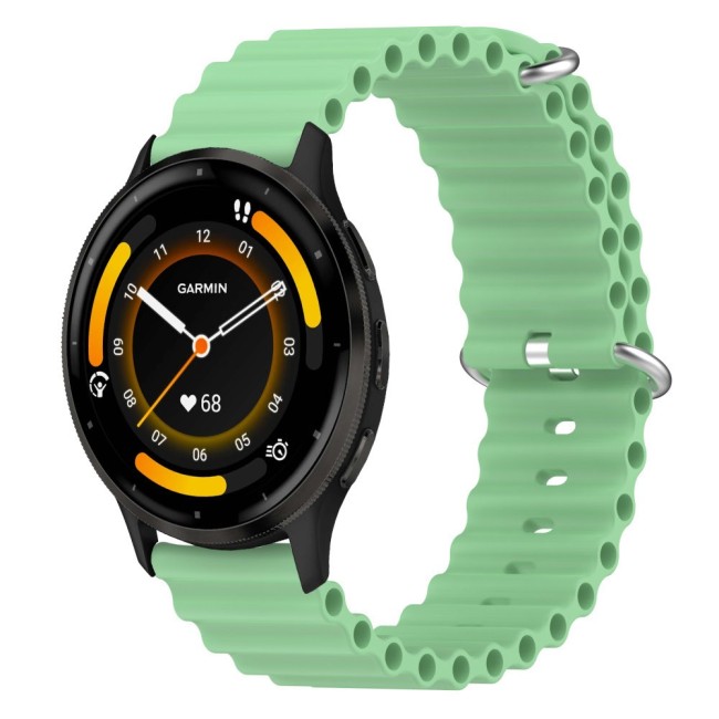 Estuyoya Correa silicona Ocean Garmin Venu 3 verde claro