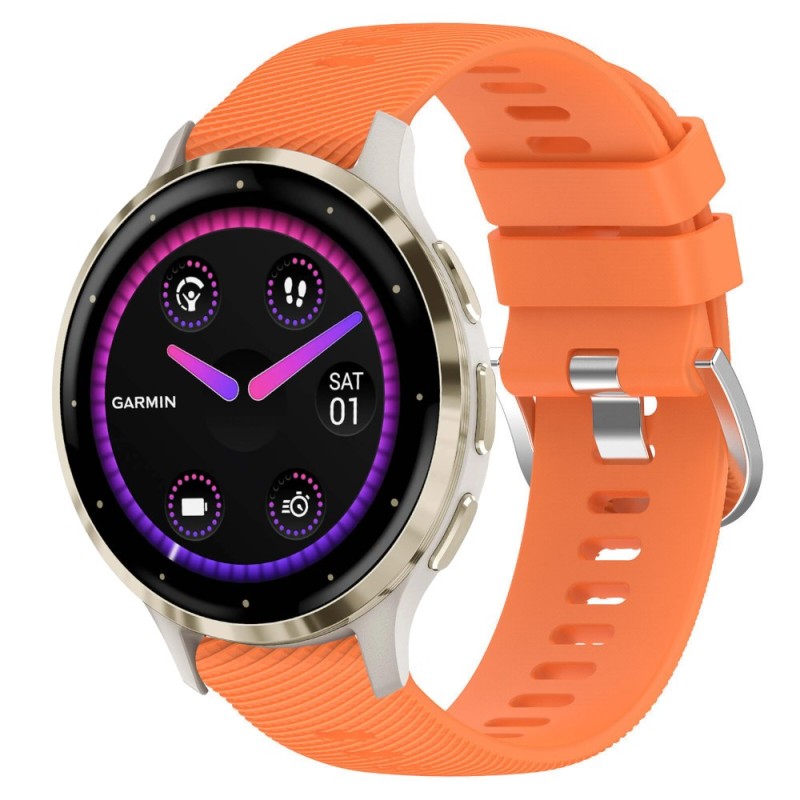 Estuyoya Correa silicona Hebilla Deportiva Garmin Venu 3S Naranja