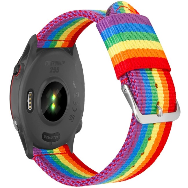 Estuyoya Correa nylon Garmin Forerunner 255 lgtbi