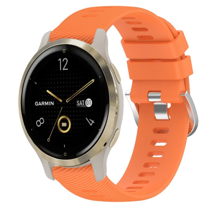 Estuyoya Correa silicona Hebilla Deportiva Garmin Venu 2S Naranja