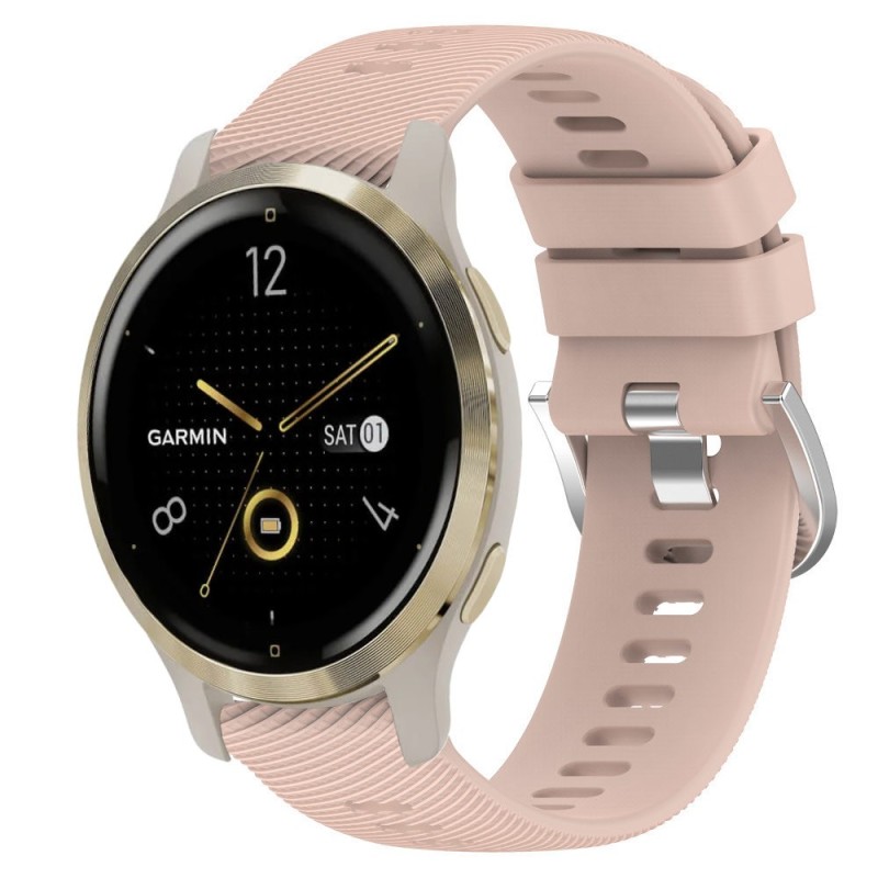 Estuyoya Correa silicona Hebilla Deportiva Garmin Venu 2S Rosa