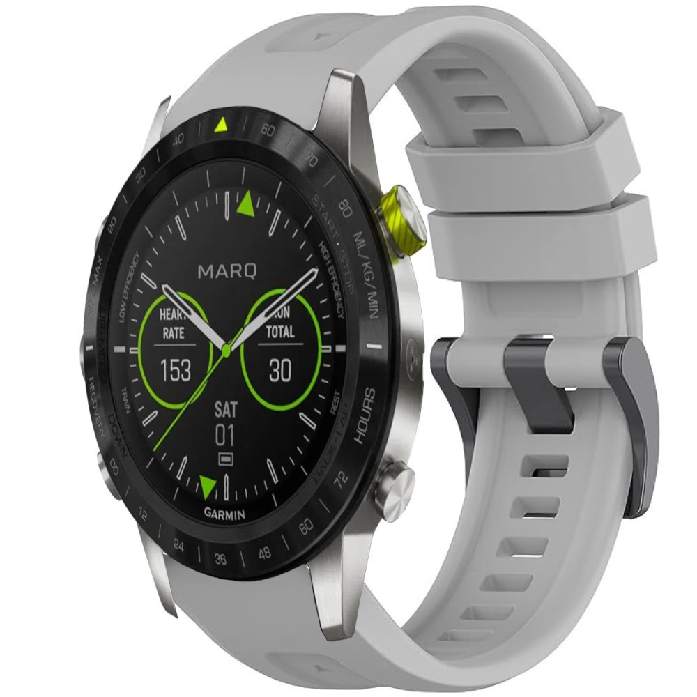 Estuyoya Correa silicona Básica Sport Garmin MARQ Gen 2 Gris