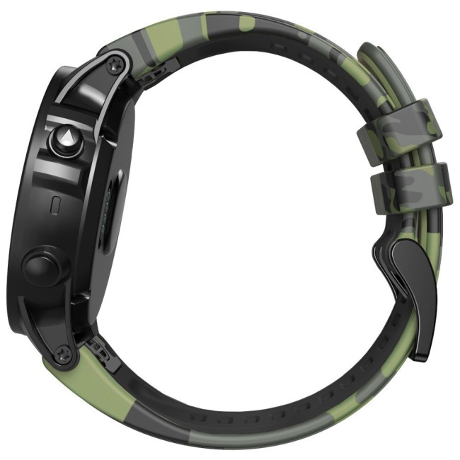 Estuyoya Correa silicona Camuflaje Garmin MARQ Gen 2 Verde