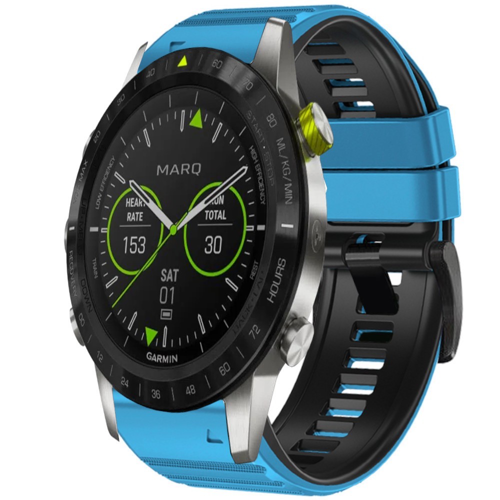 Estuyoya Correa silicona Deporte Garmin MARQ Gen 2 Azul