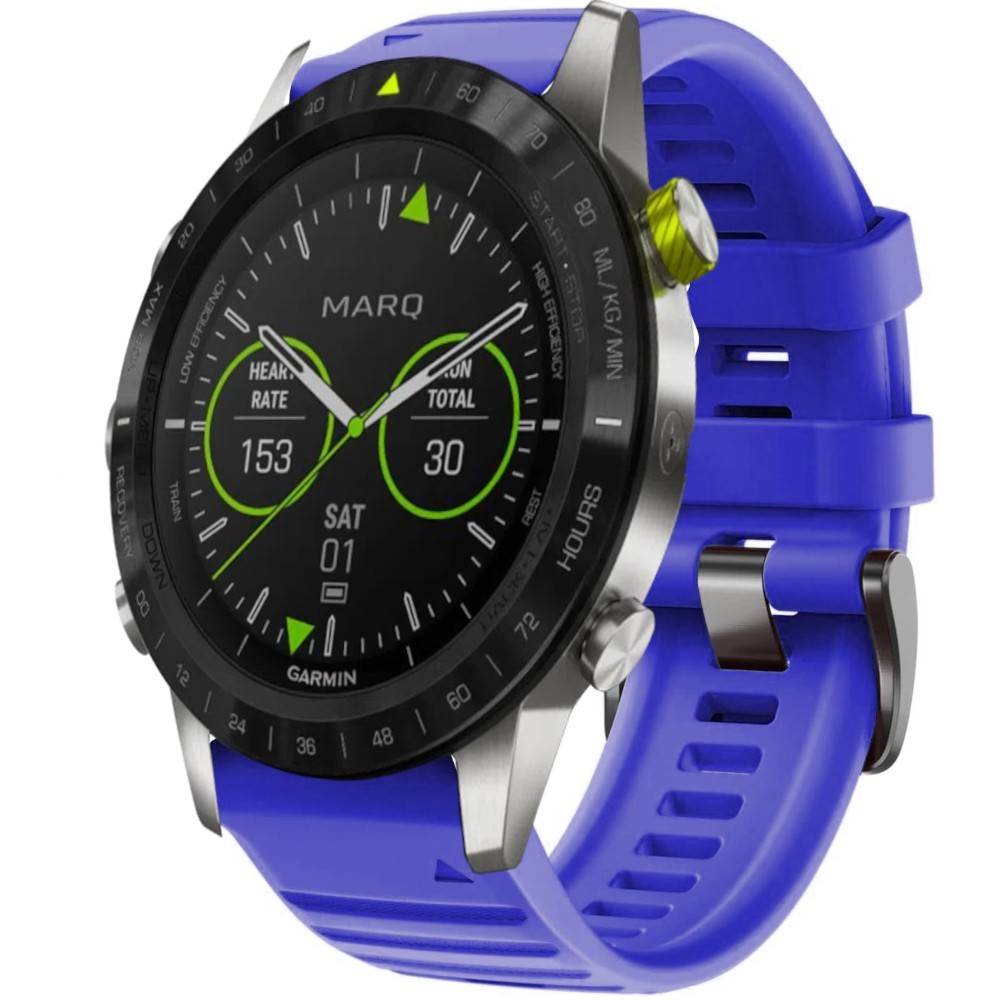 Estuyoya Correa Deportiva silicona Full Color Garmin MARQ Gen 2 Azul