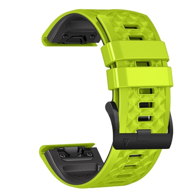 Estuyoya Correa silicona Piramid Garmin MARQ Gen 2 Verde,Negro