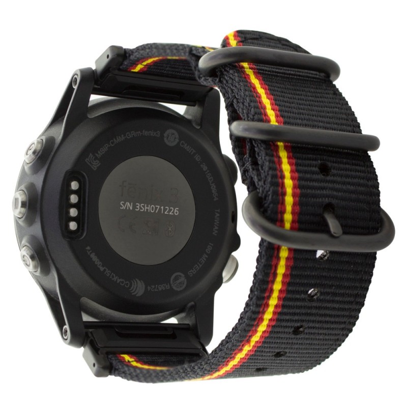 Estuyoya Correa nylon Garmin MARQ Gen 2 España lineblalck