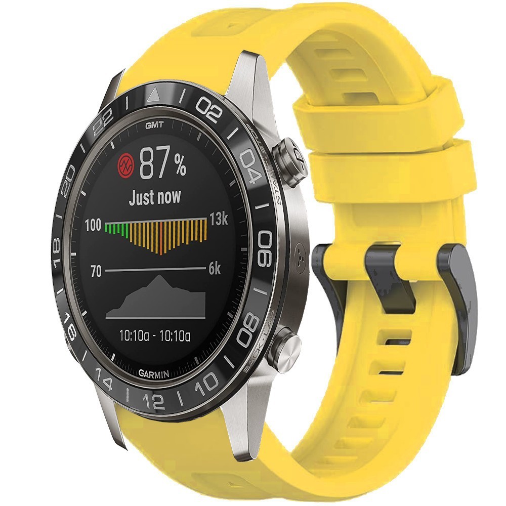 Estuyoya Correa silicona Básica Sport Garmin MARQ Amarillo