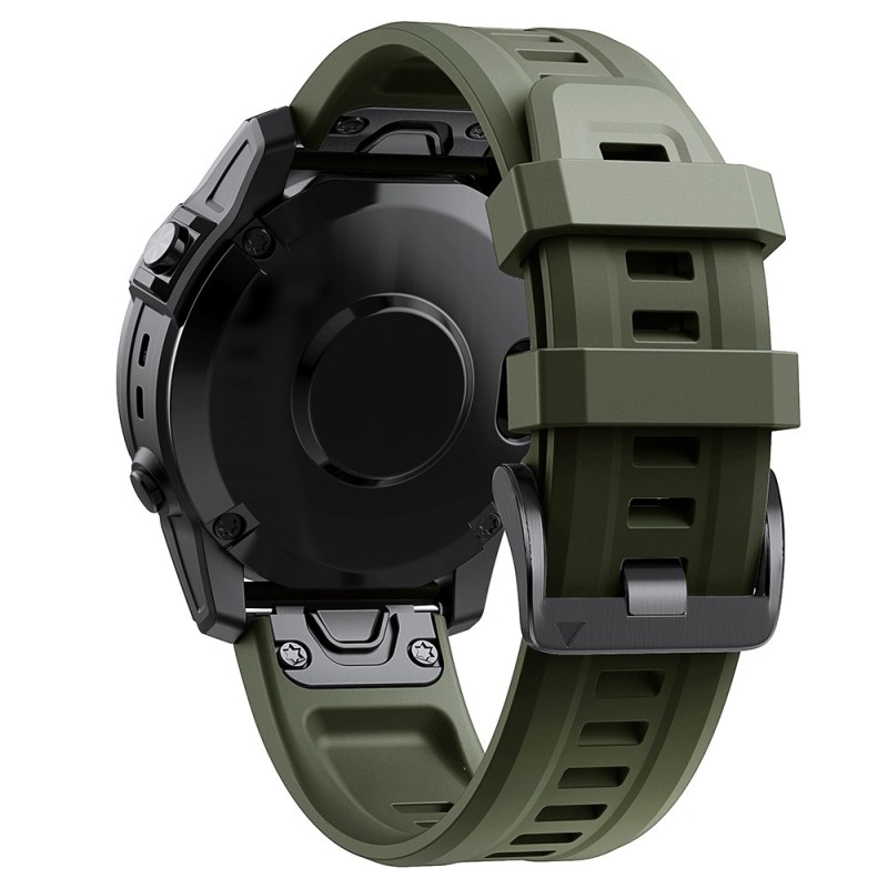 Estuyoya Correa silicona Básica Sport Garmin MARQ Verde Militar