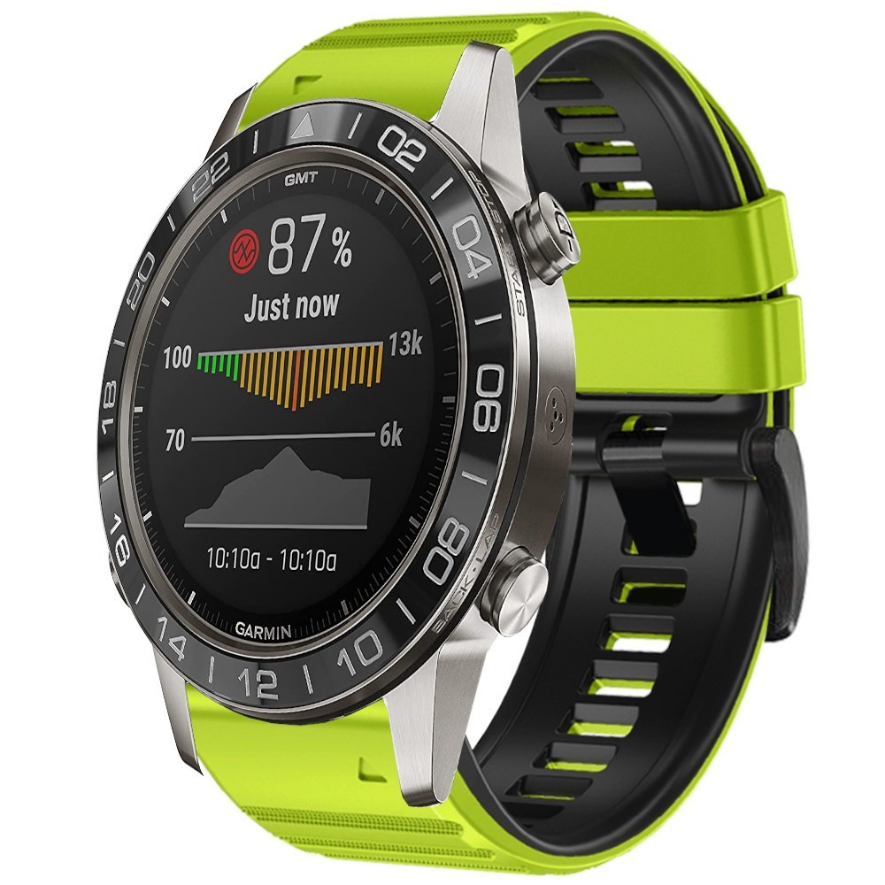 Estuyoya Correa silicona Deporte Garmin MARQ Verde Lima