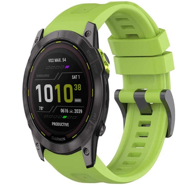 Estuyoya Correa silicona Básica Sport Garmin Enduro Gen 2 Verde Lima