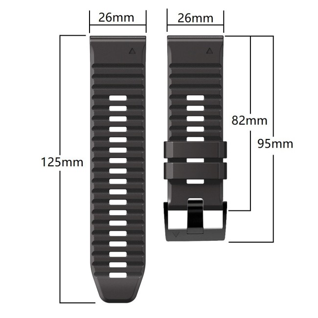 Estuyoya Correa silicona Deporte Garmin Enduro Gen 2 Verde Lima