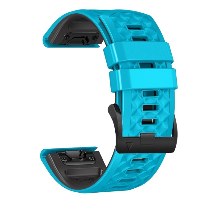 Estuyoya Correa silicona Piramid Garmin Enduro Gen 2 Azul,Negro