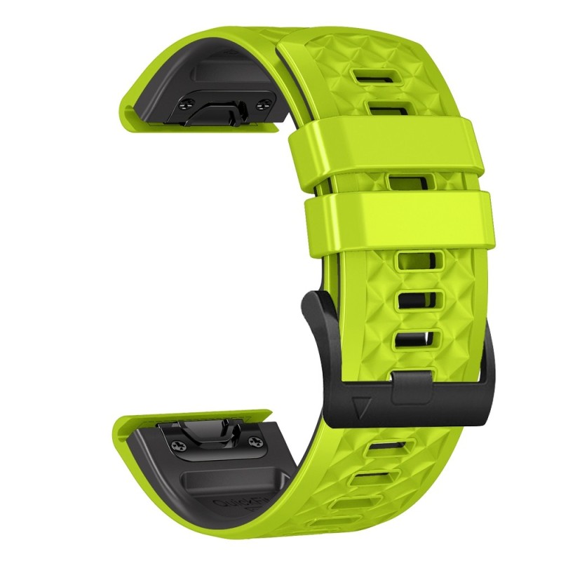 Estuyoya Correa silicona Piramid Garmin Enduro Gen 2 Verde,Negro