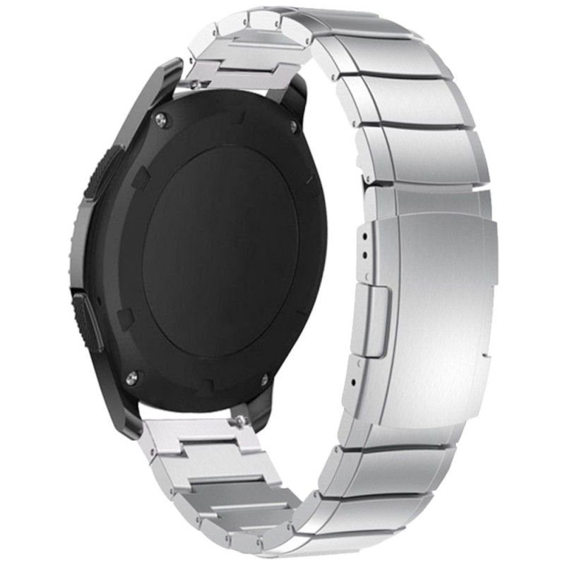 Estuyoya Correa acero Luxury Garmin Forerunner 255 plata