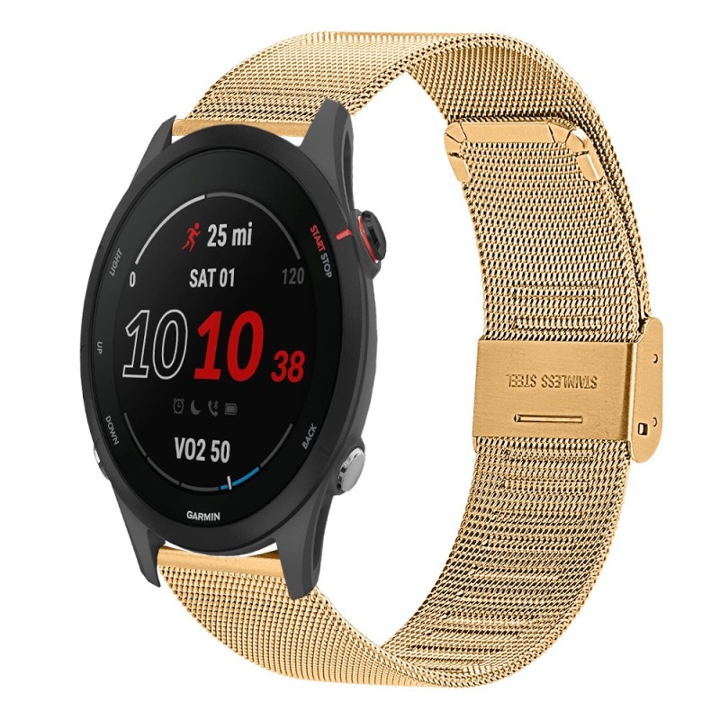 Estuyoya Correa Milanesa Garmin Forerunner 255 oro