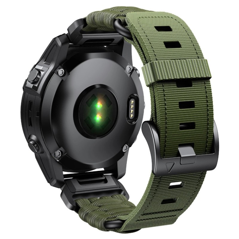 Estuyoya Correa nylon Paracord Garmin Epix Pro Gen 2 - 51mm Verde