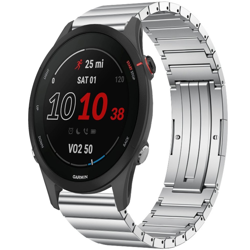 Estuyoya Correa Titanio Garmin Forerunner 255 plata