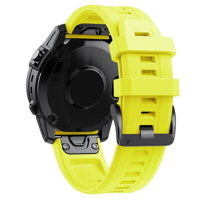 Estuyoya Correa Silicona Básica Sport Garmin Epix Pro Gen 2 - 42mm Amarillo