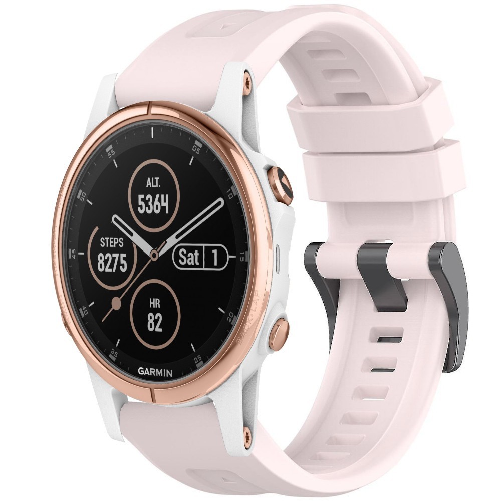 Estuyoya Correa Silicona Básica Sport Garmin Fenix 5S Rosa