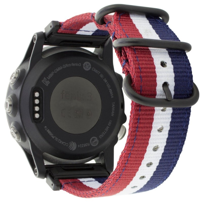 Estuyoya Correa nylon Garmin Quatix 7X Francia