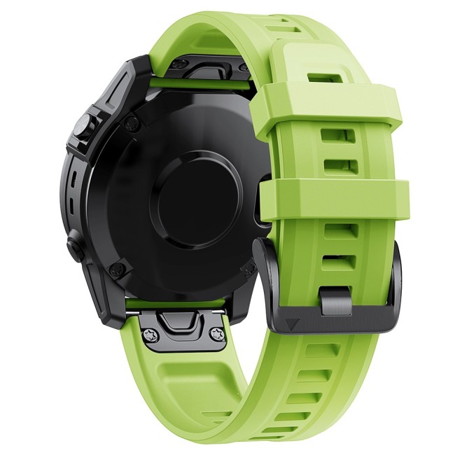 Estuyoya Correa silicona Básica Sport Garmin Quatix 6X Verde Lima