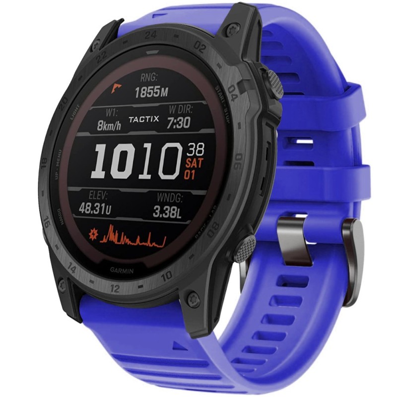 Estuyoya Correa Deportiva silicona Full Color Garmin Tactix 7 Azul