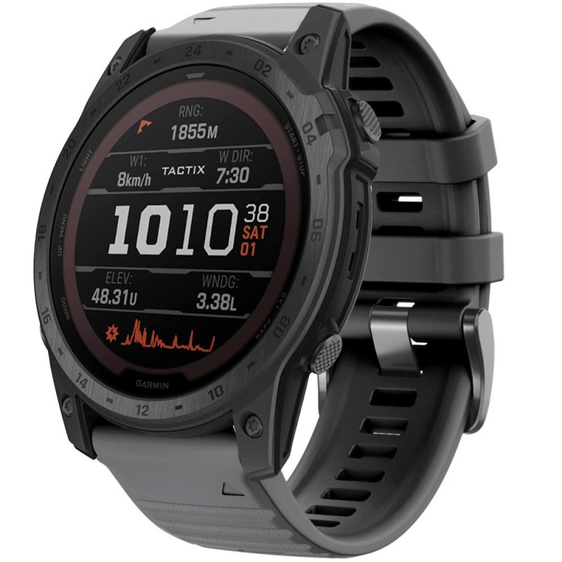 Estuyoya Correa Deportiva silicona Full Color Garmin Tactix 7 Negro