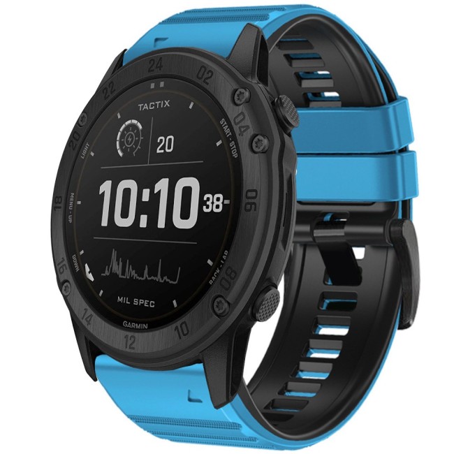 Estuyoya Correa silicona Deporte Garmin Tactix Azul