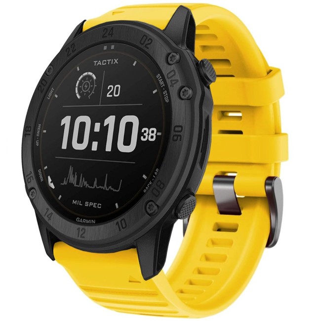 Estuyoya Correa Deportiva silicona Full Color Garmin Tactix Amarillo