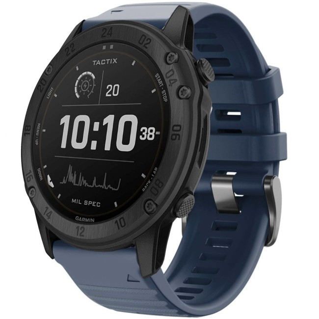 Estuyoya Correa Deportiva silicona Full Color Garmin Tactix Azul Oscuro