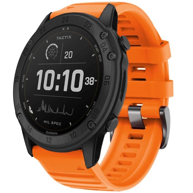 Estuyoya Correa Deportiva silicona Full Color Garmin Tactix Naranja