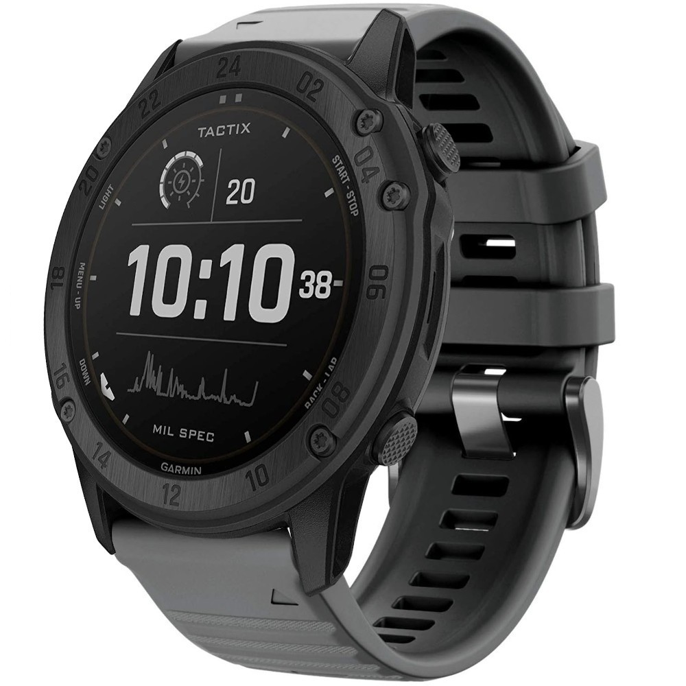 Estuyoya Correa Deportiva silicona Full Color Garmin Tactix Negro