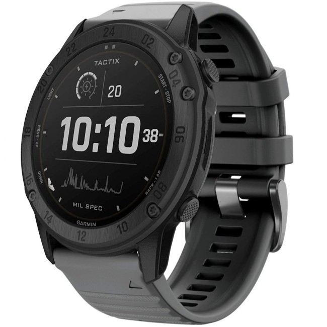 Estuyoya Correa Deportiva silicona Full Color Garmin Tactix Negro