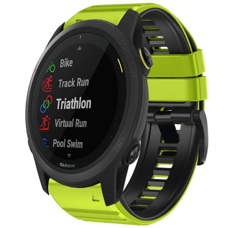 Estuyoya Correa silicona Deporte Garmin Forerunner 745 Verde Lima