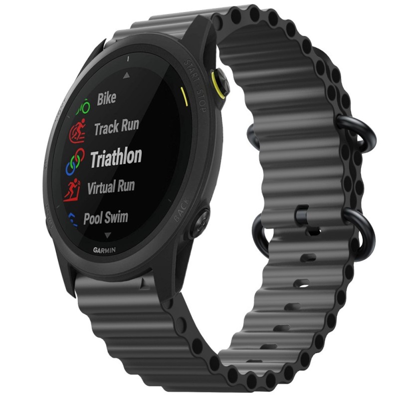 Estuyoya Correa silicona Ocean Garmin Forerunner 745 negro