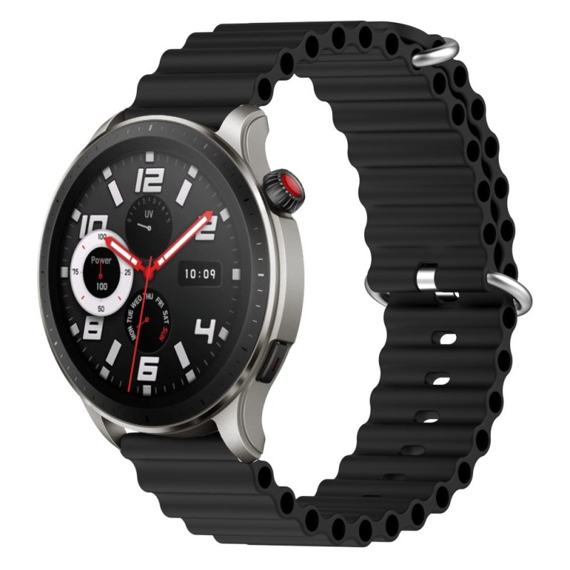 Estuyoya Correa silicona Ocean Amazfit GTR 4 negro