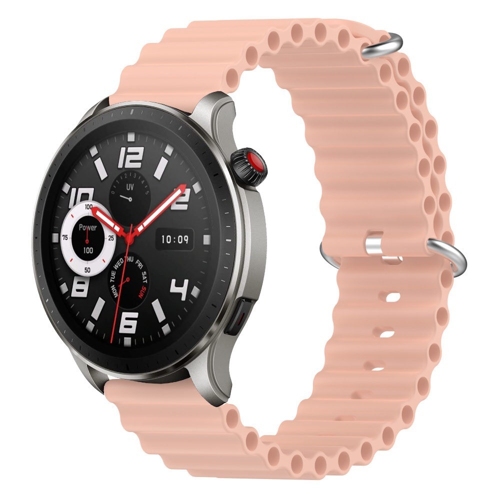 Estuyoya Correa silicona Ocean Amazfit GTR 4 rosa