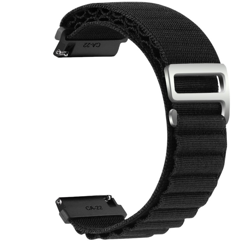 Estuyoya Correa loop nylon Amazfit GTR 4 Negro