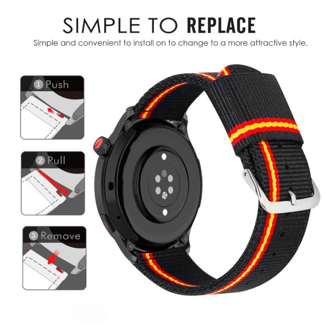 Estuyoya Correa nylon Amazfit GTR 4 España lineblack