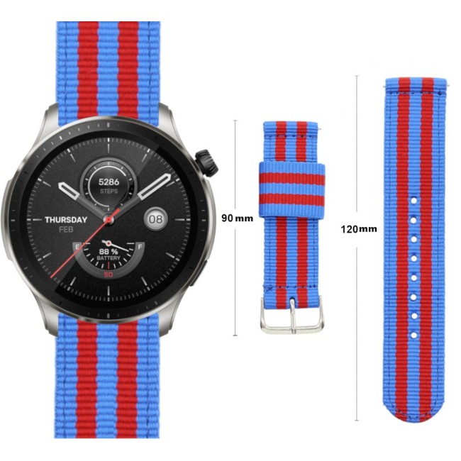 Estuyoya Correa nylon Amazfit GTR 4 Barcelona