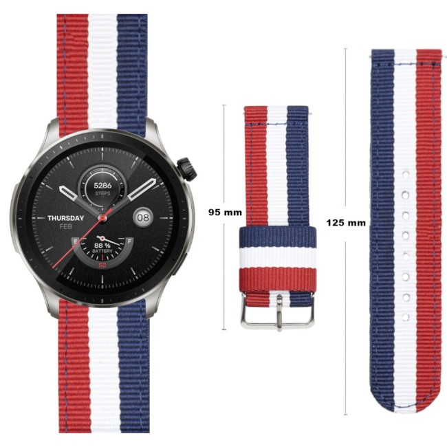 Estuyoya Correa nylon Amazfit GTR 4 Francia