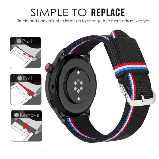 Estuyoya Correa nylon Amazfit GTR 4 Francia line