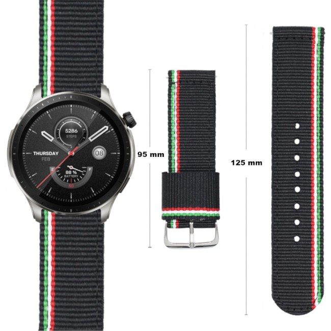 Estuyoya Correa nylon Amazfit GTR 4 Italia line