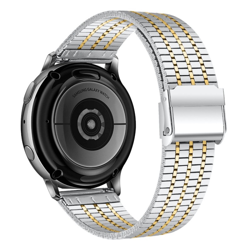 Estuyoya Correa acero Flexible Amazfit GTR 4 plata,oro