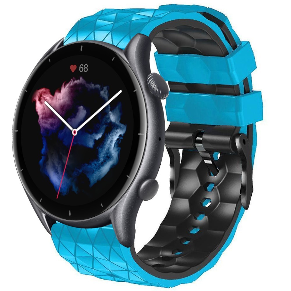 Estuyoya Correa silicona Geometric Amazfit GTR 3 (Pro) Azul,Negro