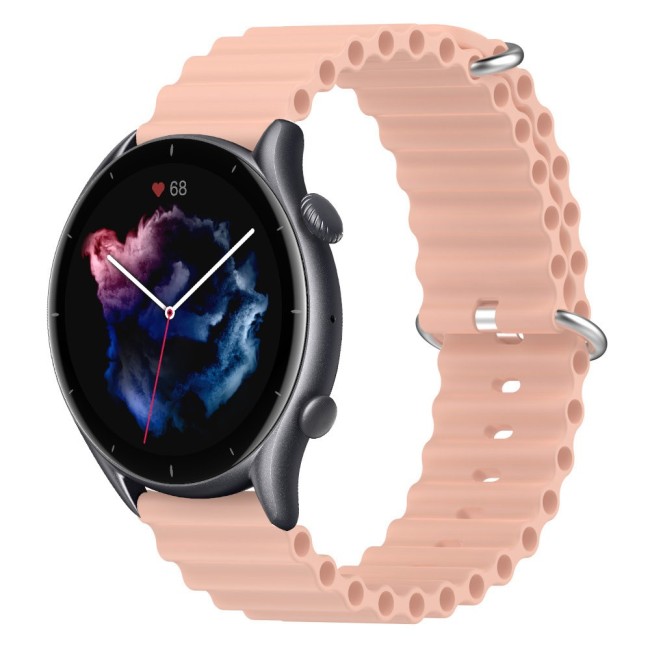 Estuyoya Correa silicona Ocean Amazfit GTR 3 (Pro) rosa