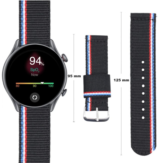 Estuyoya Correa nylon Amazfit GTR 3 (Pro) Francia line